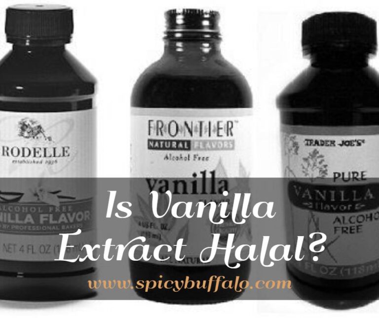 is-vanilla-extract-halal-spicy-buffalo