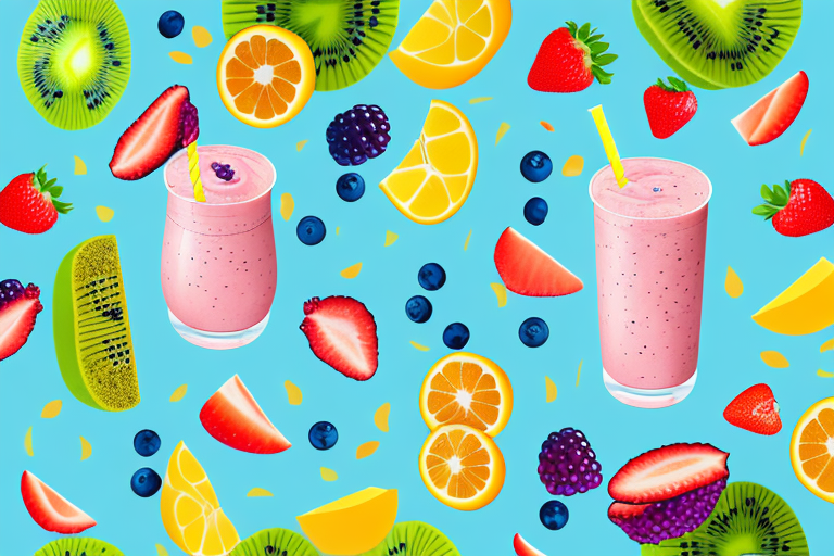 smoothie-bar-menu-on-behance