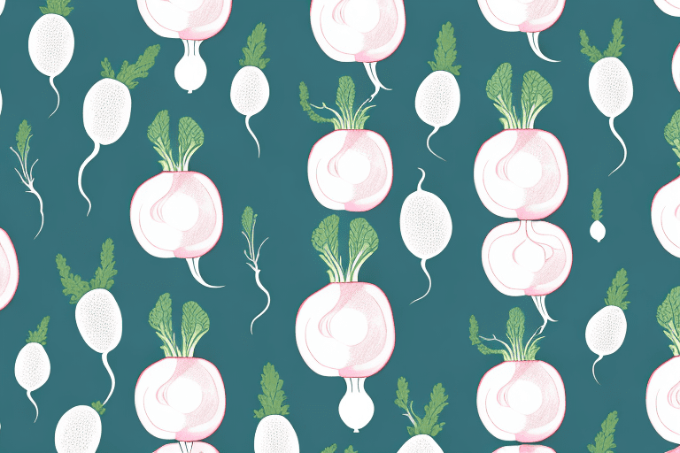 Two radishes