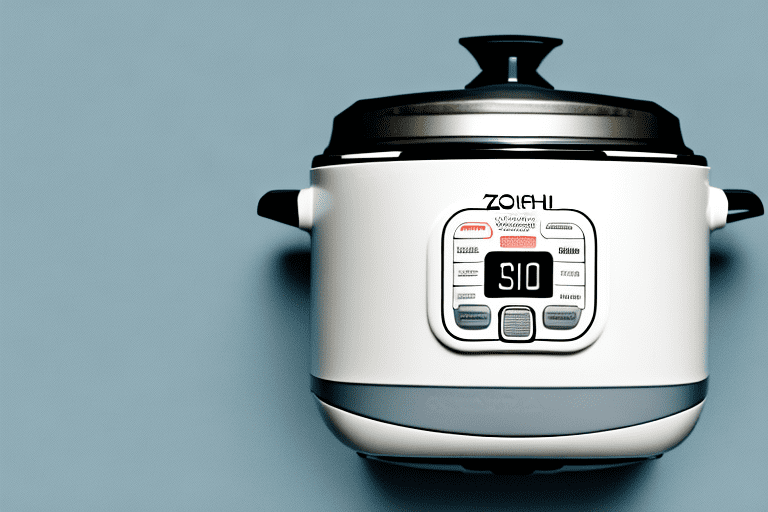 A zojirushi rice cooker with a setting for short-grain rice