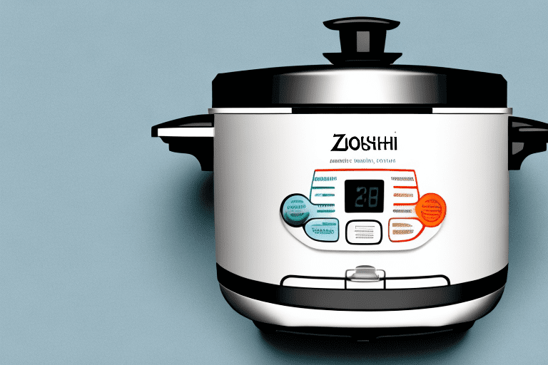 A zojirushi rice cooker with a multi-grain setting