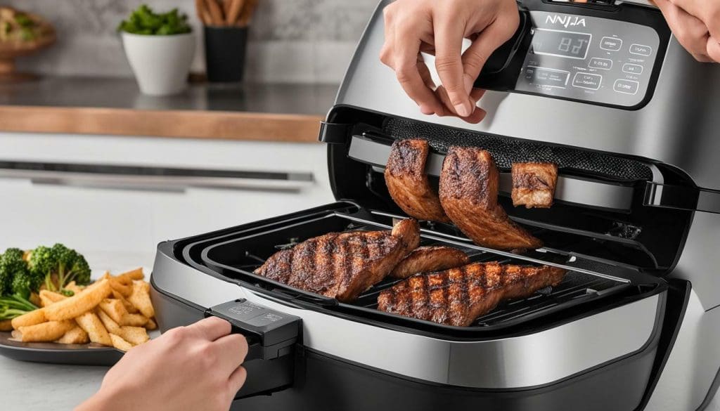 How to Reset Ninja Foodi 5-in-1 Indoor Grill With 4-quart Air Fryer ...