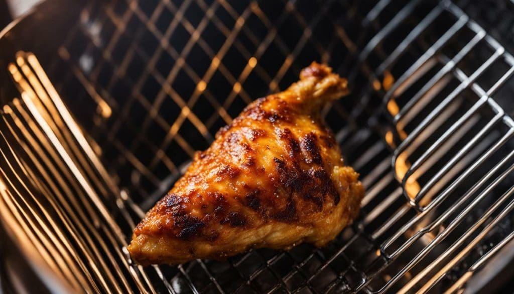 Crispy Reheated Chicken in Air Fryer