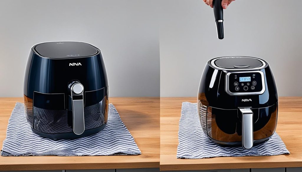 Ninja Air Fryer cleaning instructions